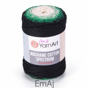 Macrame Cotton Spectrum Sznurek Ombre 1315