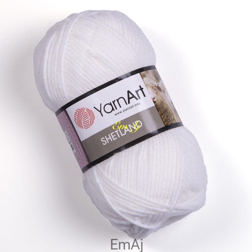 Shetland YarnArt wełna virgin 501