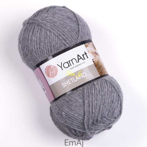 Shetland YarnArt wełna virgin 530