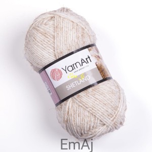 Shetland YarnArt wełna virgin 535A