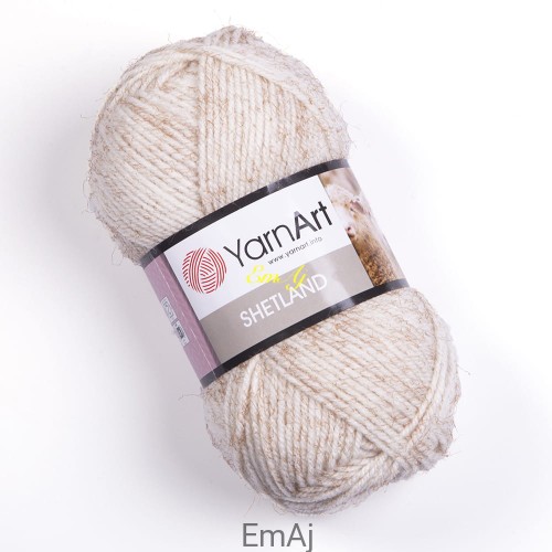 Shetland YarnArt wełna virgin 535A