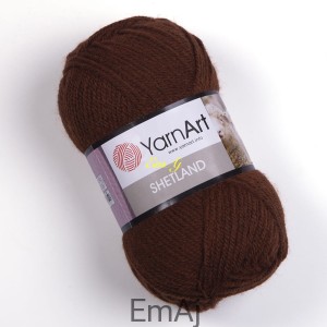 Shetland YarnArt wełna virgin 520