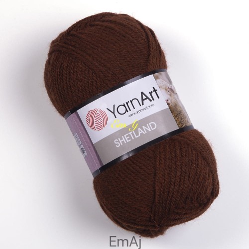 Shetland YarnArt wełna virgin 520