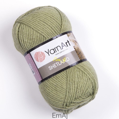 Shetland YarnArt wełna virgin 525