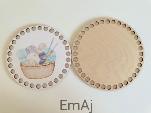 Komplet baza + wieczko koszyka 15/17 cm (09)