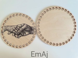 Komplet baza + wieczko koszyka 15/17 cm (06)   