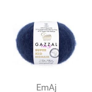 Włóczka Gazzal Super Kid Mohair Gazzal 64417 25g moher merino    