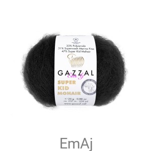 Włóczka Gazzal Super Kid Mohair Gazzal 64409 25g moher merino 