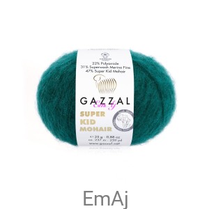 Włóczka Gazzal Super Kid Mohair Gazzal 64418 25g moher merino    