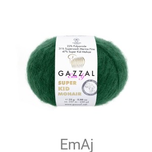 Włóczka Gazzal Super Kid Mohair Gazzal 64424 25g moher merino    