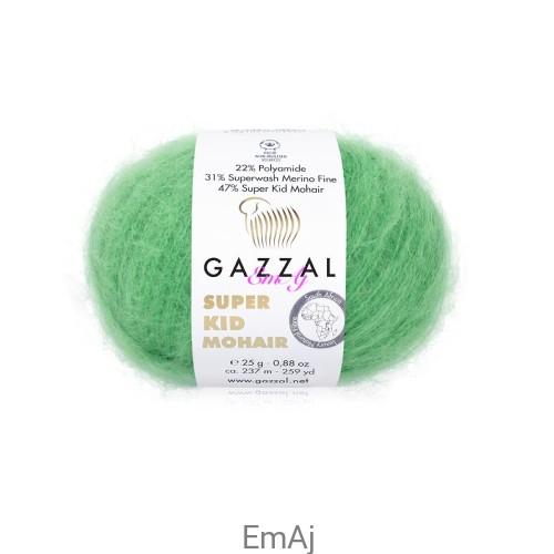 Włóczka Gazzal Super Kid Mohair Gazzal 64427 25g moher merino    