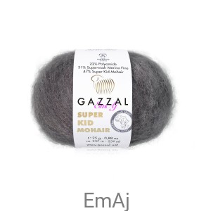 Włóczka Gazzal Super Kid Mohair Gazzal 64432 25g moher merino    