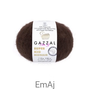 Włóczka Gazzal Super Kid Mohair Gazzal 64426 25g moher merino       