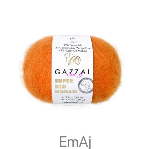 Włóczka Gazzal Super Kid Mohair Gazzal 64429 25g moher merino    