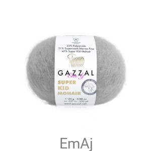 Włóczka Gazzal Super Kid Mohair Gazzal 64434 25g moher merino