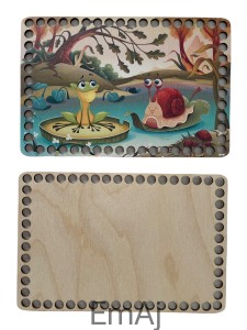 Komplet baza + wieczko koszyka 24/16 cm (30)    