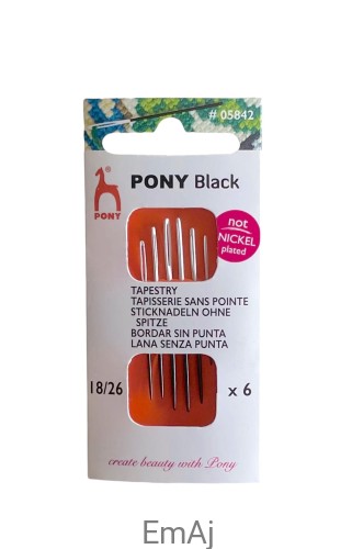 Igły bez niklu tępe 18/26 Pony 05842