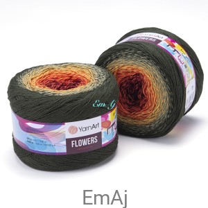 Włóczka Ombre YarnArt Flowers 302 Yarn Art         