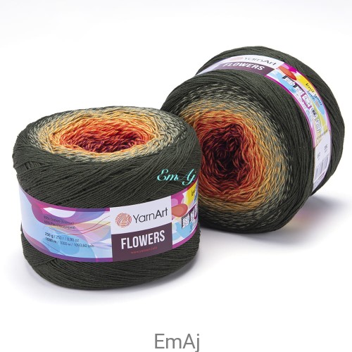 Włóczka Ombre YarnArt Flowers 302 Yarn Art         