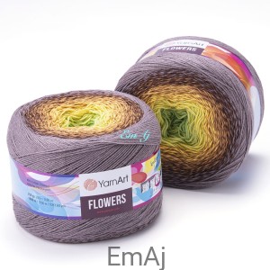 Włóczka Ombre YarnArt Flowers 317 Yarn Art              