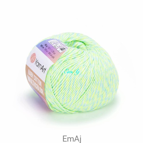 Baby Cotton Multicolor YarnArt  5206