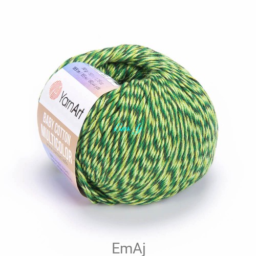 Baby Cotton Multicolor YarnArt  5207