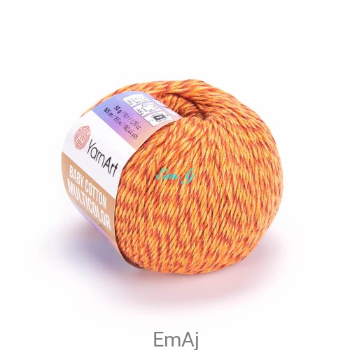 Baby Cotton Multicolor YarnArt  5208