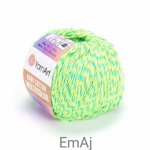 Baby Cotton Multicolor YarnArt  5213