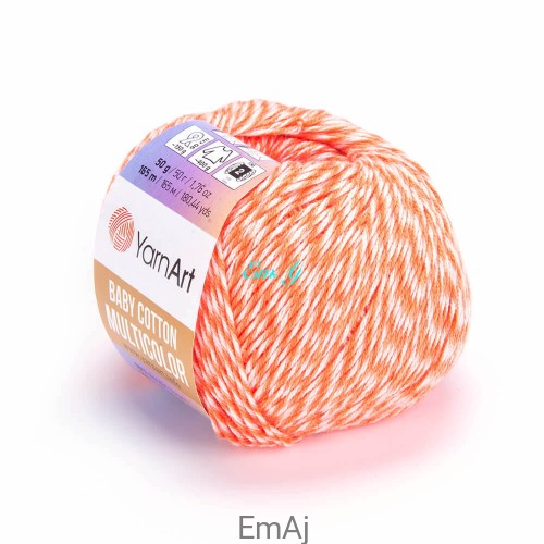 Baby Cotton Multicolor YarnArt  5216