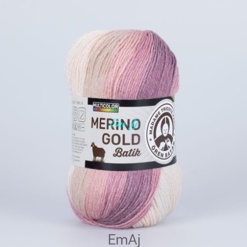 Merino Gold Batik Madame Tricote Paris 833