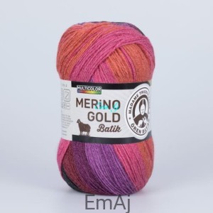 Merino Gold Batik Madame Tricote Paris 834