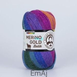 Merino Gold Batik Madame Tricote Paris 836