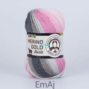 Merino Gold Batik Madame Tricote Paris 838
