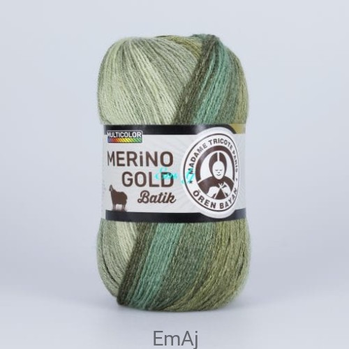 Merino Gold Batik Madame Tricote Paris 842