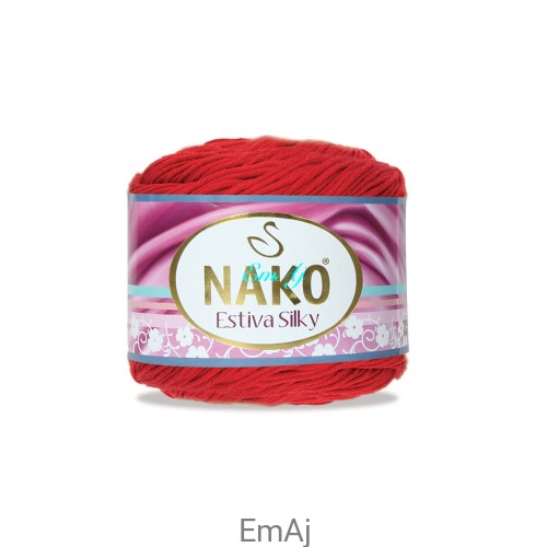 Estiva Silky Nako 06951 czerwony