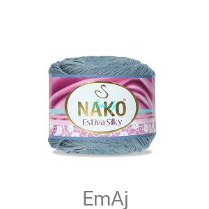 Estiva Silky Nako 12408 stalowoszary