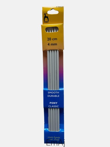 Druty Pony do skarpet aluminiowe zestaw 4,00 mm 36620