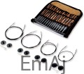 KnitPro natural zestaw 4,0- 10,00 + żyłki 