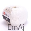 Włóczka YarnArt Jeans 01 BIAŁY  Yarn Art
