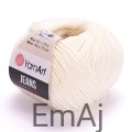 Włóczka YarnArt Jeans 03 ECRU Yarn Art