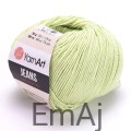 Włóczka YarnArt Jeans 11 PISTACJOWY Yarn Art