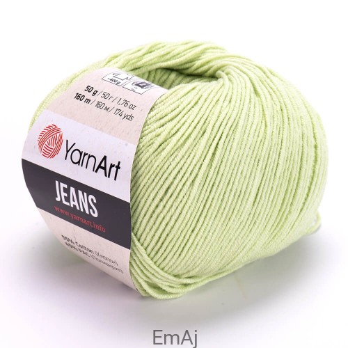 Włóczka YarnArt Jeans 11 PISTACJOWY Yarn Art