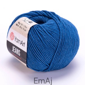 Włóczka YarnArt Jeans 17 CIEMNONIEBIESKI Yarn Art