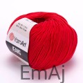 Włóczka YarnArt Jeans 90 CZERWONY INTENSYWNY Yarn Art                      