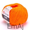 Włóczka YarnArt Jeans 77 INTENSYWNY POMARAŃCZOWY Yarn Art                 