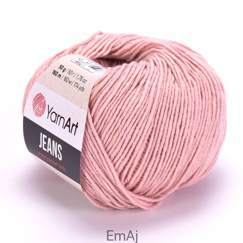 Włóczka YarnArt Jeans 83 BRUDNY RÓŻ Yarn Art                   