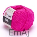 Włóczka YarnArt Jeans 59 INTENSYWNY RÓŻOWY Yarn Art           