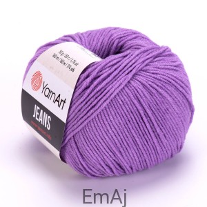 Włóczka YarnArt Jeans 72 JASNOFIOLETOWY  Yarn Art                  