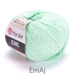 Włóczka YarnArt Jeans 79 MIĘTOWY Yarn Art                   