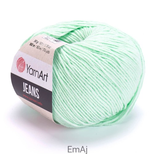 Włóczka YarnArt Jeans 79 MIĘTOWY Yarn Art                   